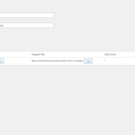 Simple Short URL Plugin